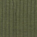 Polyester Viscose Stretch Rib Knit Fabric, 190 gsm, 145 cm — Green
