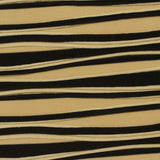 Beige Horizontal-Stripe Jersey Knit, Polyester