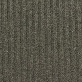 Heathered Grey Marl Rib Knit, Poly-Viscose