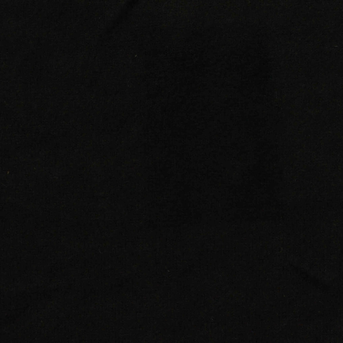 Brushed Viscose Polyester Stretch Chunky Knit Fabric, 180 gsm, 165 cm — Black