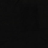 Brushed Viscose Polyester Stretch Chunky Knit Fabric, 180 gsm, 165 cm — Black