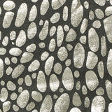 Silver Abstract Jersey Knit, Polyester — texture