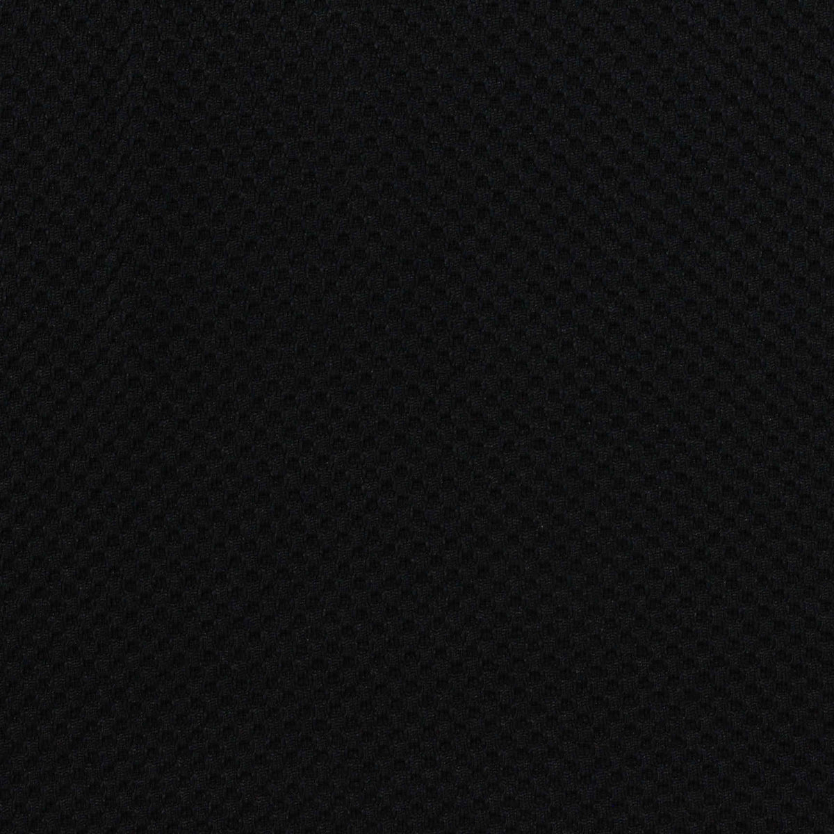 Black Grid Waffle Knit, Polyester
