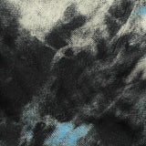 Black Abstract Knit, Polyester — texture