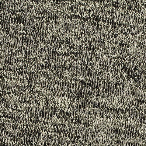 Dark Grey Marl Chunky Knit, Viscose-Poly, 140 gsm