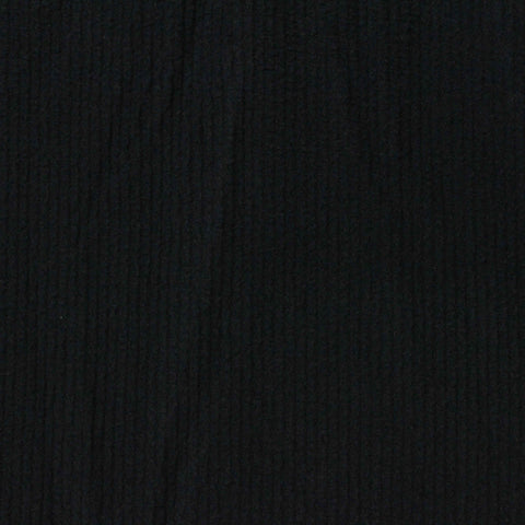 Jacquard 100% Polyester Fleece Fabric, 170 gsm, 145 cm — Black