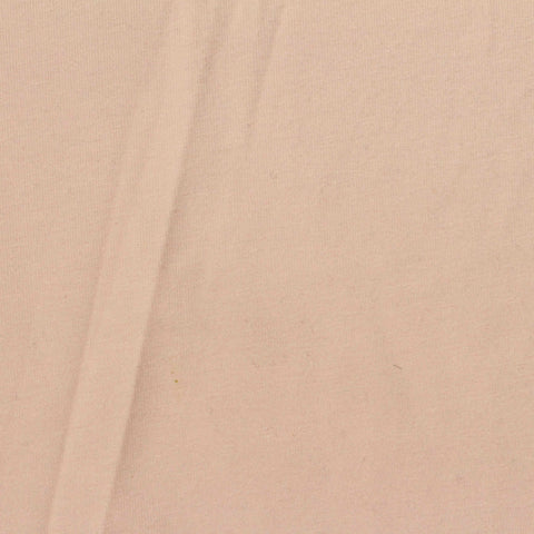 Cotton Polyester Stretch Jersey Knit Fabric, 175 gsm, 155 cm — Beige