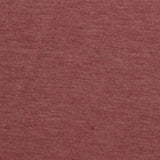 Heather Polyester Viscose Stretch French Terry Fabric, 210 gsm, 155 cm — Red