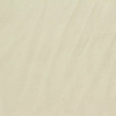 Cream Tone-on-Tone Diamond Jacquard, Polyester, 230 gsm
