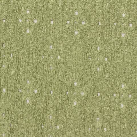 Green Textured Warp Knit, Polyester