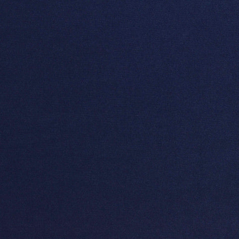 Polyester Stretch Linen-Look Fabric, 200 gsm, 155 cm — Navy, ref EF-238020