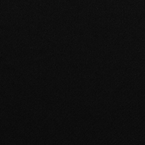 100% Polyester Birdseye Knit Fabric, 180 gsm, 160 cm — Black