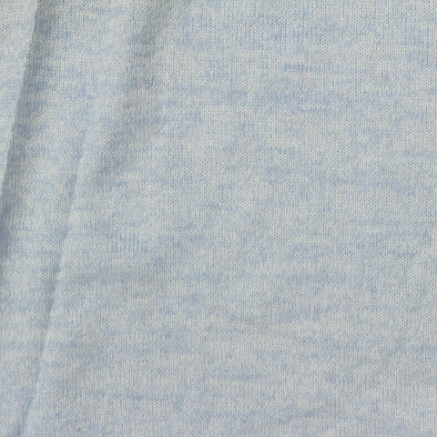 Light Blue Marl Chunky Knit, Poly-Viscose, 190 gsm