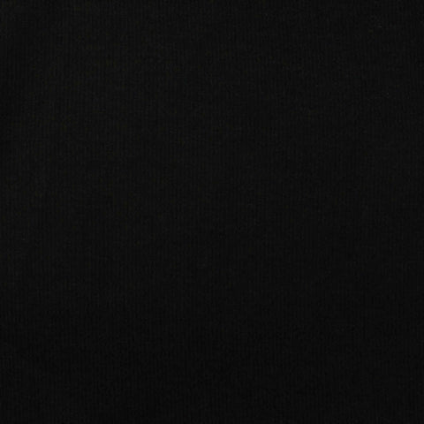 Viscose Stretch Knit Fabric, 310 gsm, 178 cm — Black