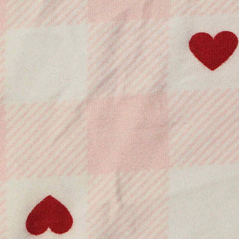 Red Hearts Milk Silk Knit, Polyester, 180 gsm
