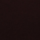 Viscose Stretch Rib Knit Fabric, 210 gsm, 160 cm — Brown