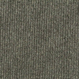 Heathered Grey-Green Marl Rib Knit, Polyester — texture