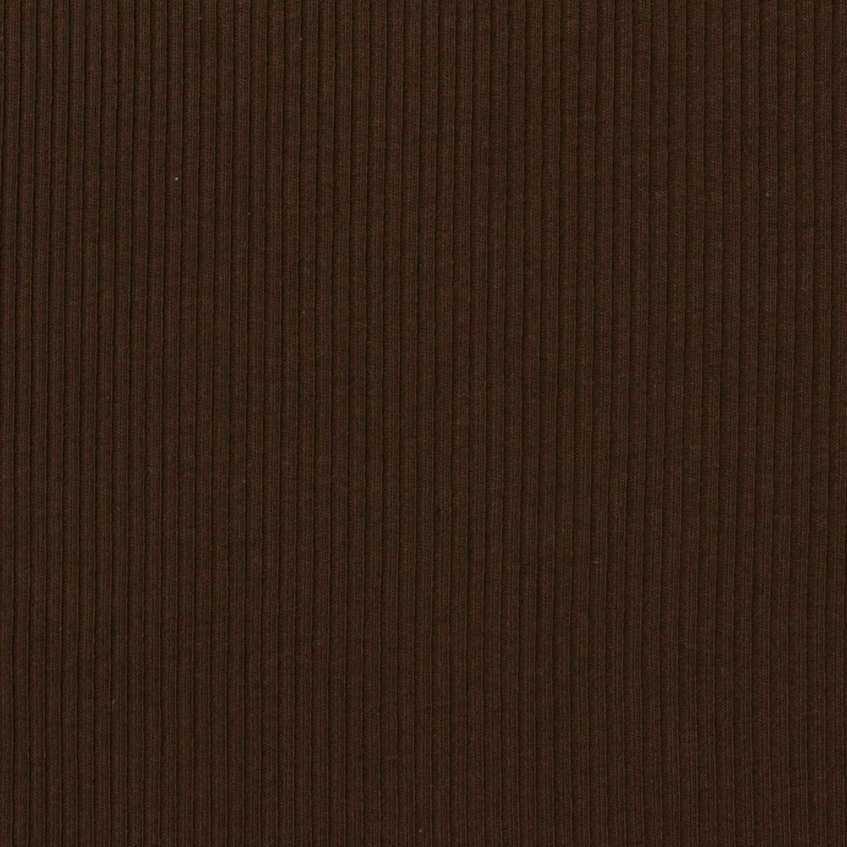 Rib Knit Fabric, 240 gsm, 135 cm — Brown