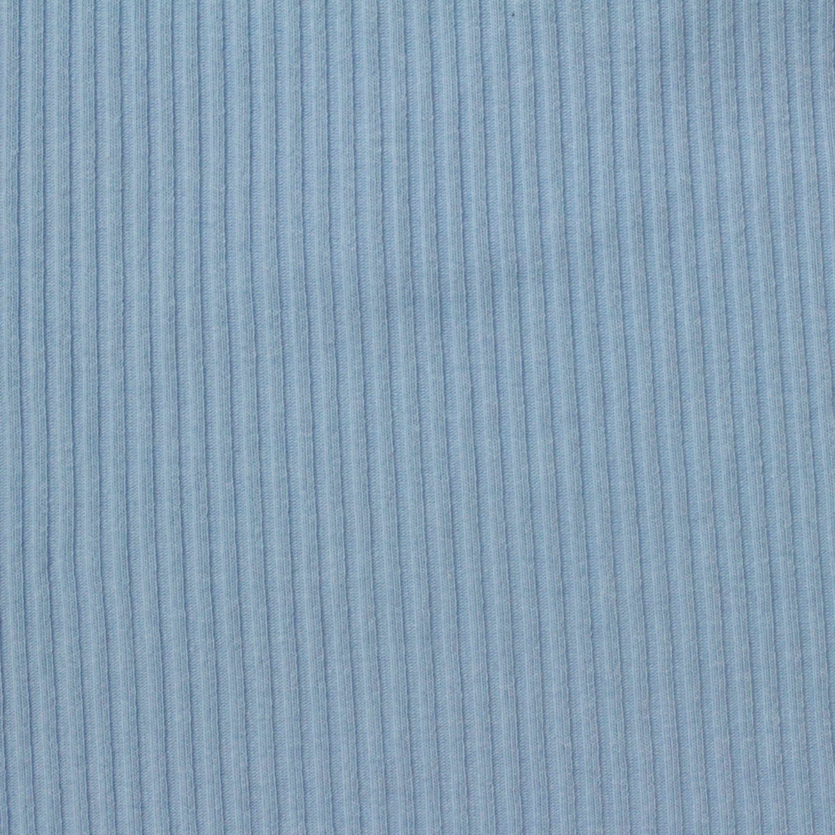 Rib Knit Fabric, 230 gsm, 120 cm — Blue
