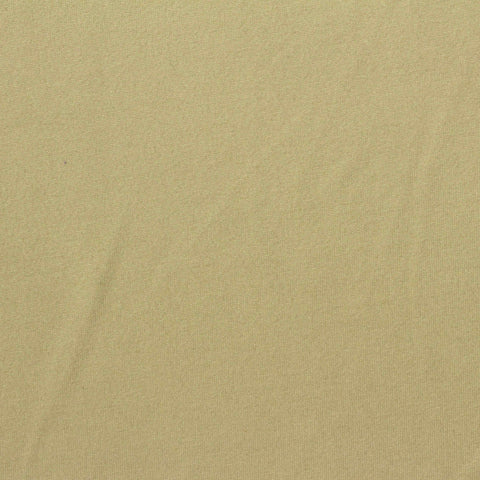 Brushed Polyester Stretch Milk Silk Knit Fabric, 165 gsm, 175 cm — Khaki