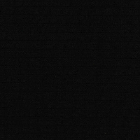 Polyester Viscose Stretch Knit Fabric, 240 gsm, 185 cm — Black, ref EF-238138