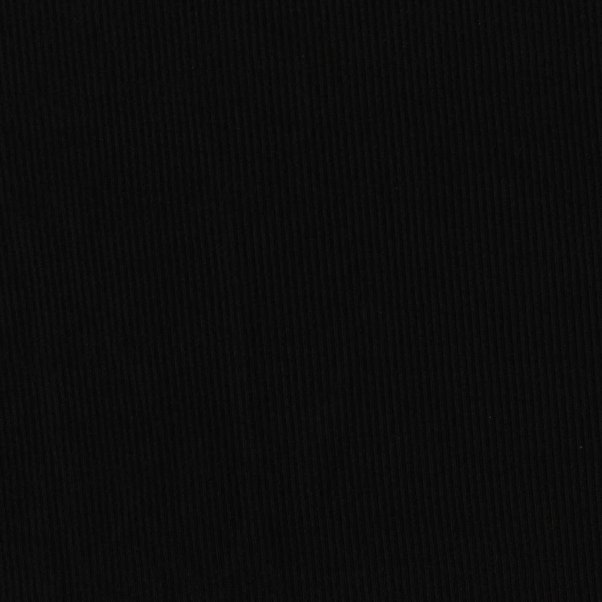 Polyester Stretch Milk Silk Knit Fabric, 165 gsm, 170 cm — Black