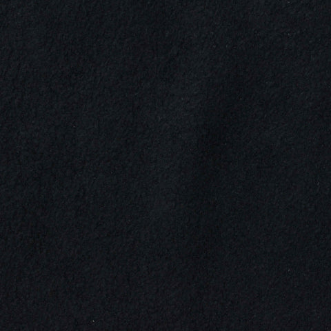 100% Polyester Fleece Fabric, 200 gsm, 150 cm — Black