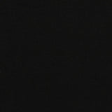 Washed Modal Polyester Rib Knit Fabric, 175 gsm, 150 cm — Black