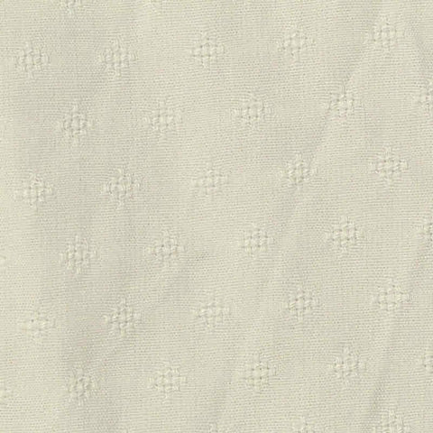 Off-White Diamond Jacquard, Cotton-Viscose