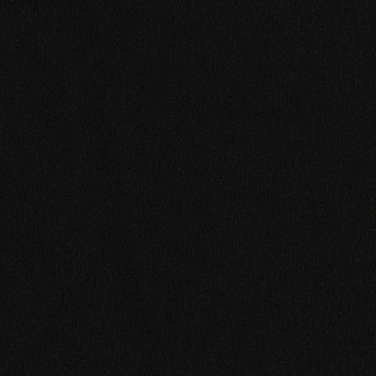 Rib Knit Fabric, 400 gsm, 150 cm — Black