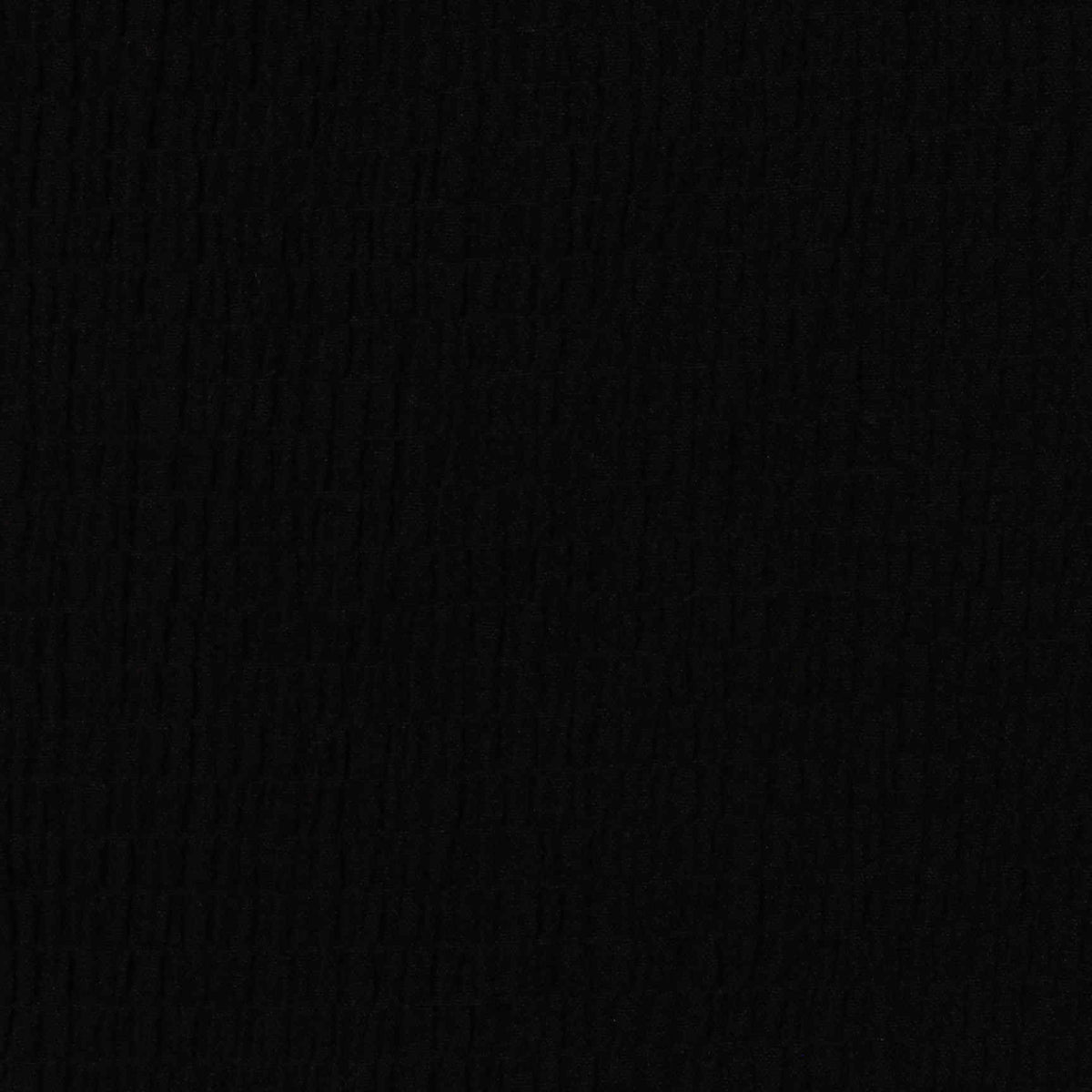 Polyester Viscose Stretch Knit Fabric, 130 gsm, 150 cm — Black