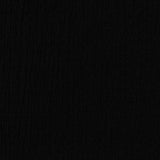 Polyester Viscose Stretch Knit Fabric, 130 gsm, 150 cm — Black