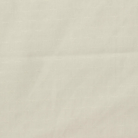 White Tone-on-Tone Jacquard, Cotton-Viscose