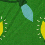 Printed Polyester Stretch Milk Silk Knit Fabric, 170 gsm, 180 cm — Green — texture