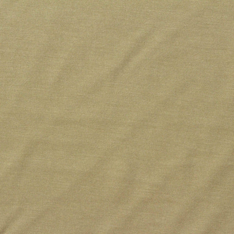 Viscose Stretch Jersey Knit Fabric, 230 gsm, 180 cm — Khaki, ref EF-238211
