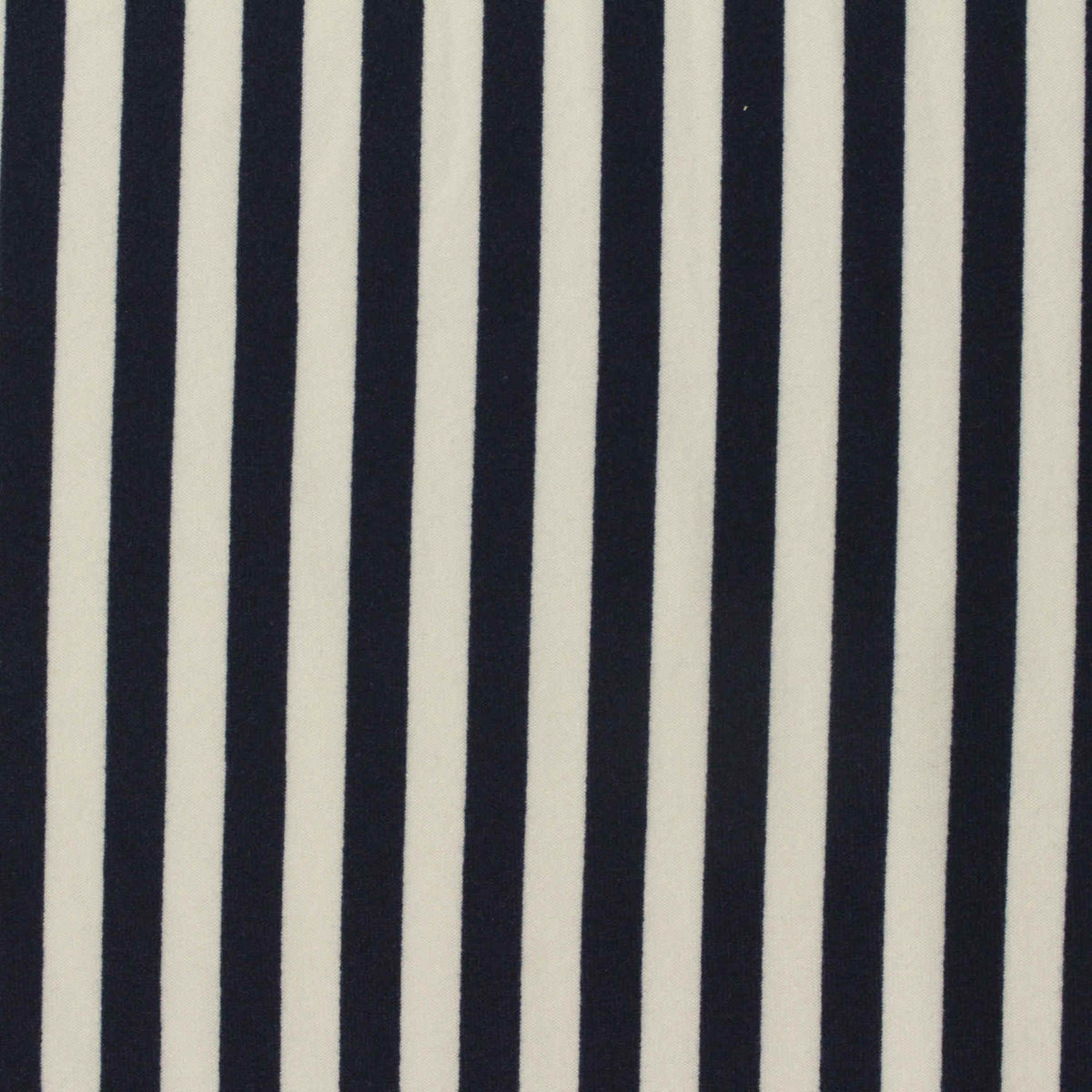 Navy Stripe Milk Silk Knit, Polyester