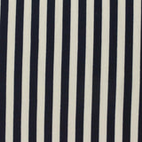 Navy Stripe Milk Silk Knit, Polyester