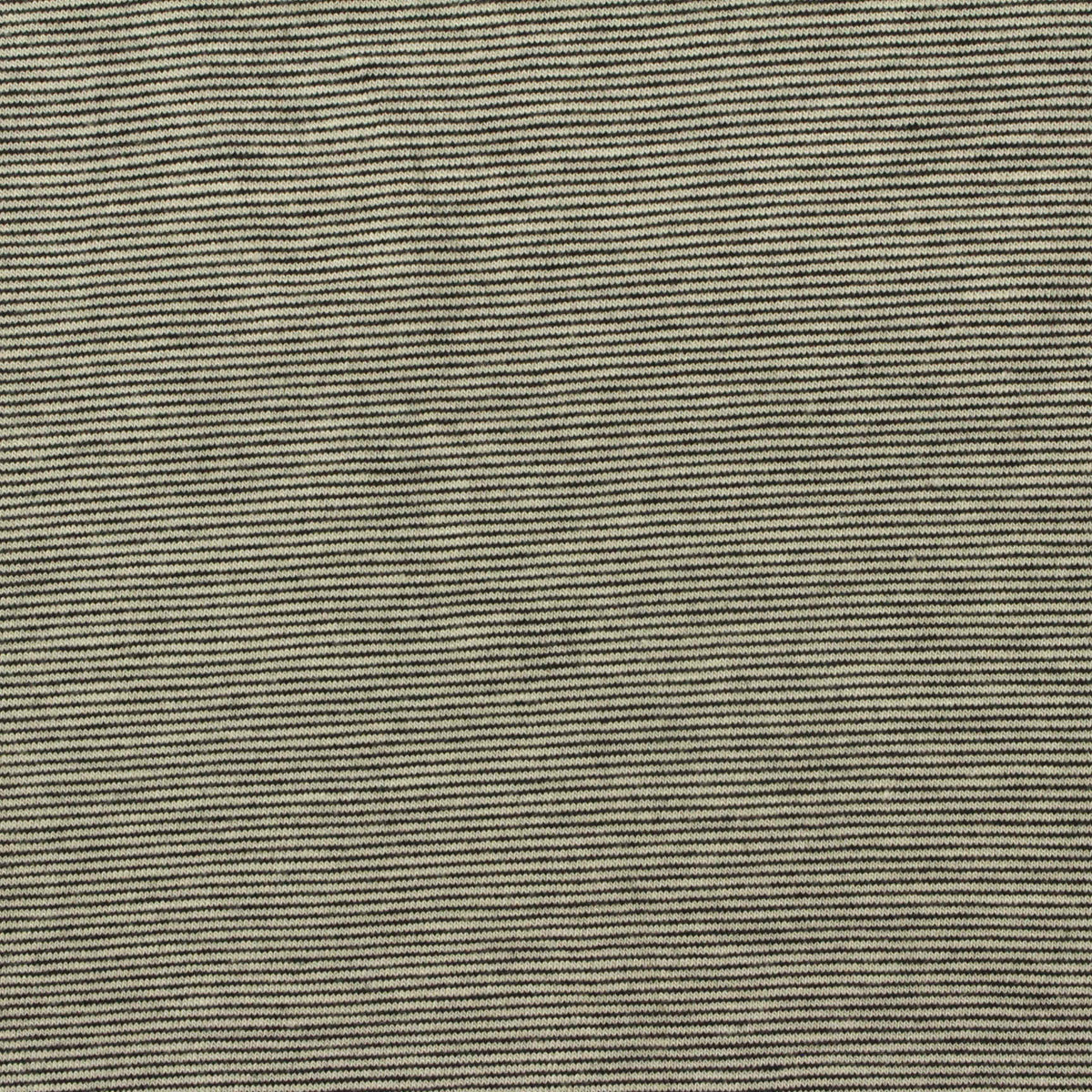 Dark Grey Horizontal-Stripe Jersey Knit, Viscose, 200 gsm, 185 cm