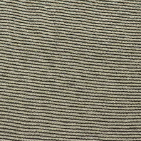 Dark Grey Horizontal-Stripe Jersey Knit, Viscose, 200 gsm, 185 cm