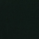 Viscose Polyester Stretch Rib Knit Fabric, 210 gsm, 180 cm — Green