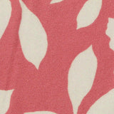 Off-White Flowers Milk Silk Knit, Polyester — texture