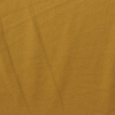 Brushed Polyester Stretch Milk Silk Knit Fabric, 185 gsm, 180 cm — Khaki