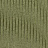 Rib Knit Fabric, 220 gsm, 130 cm — Green — texture