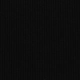 Rib Knit Fabric, 230 gsm, 120 cm — Black