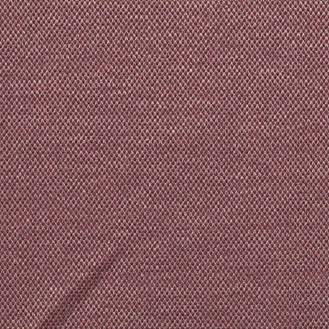 Plum Marl Ponte Knit, Poly-Viscose