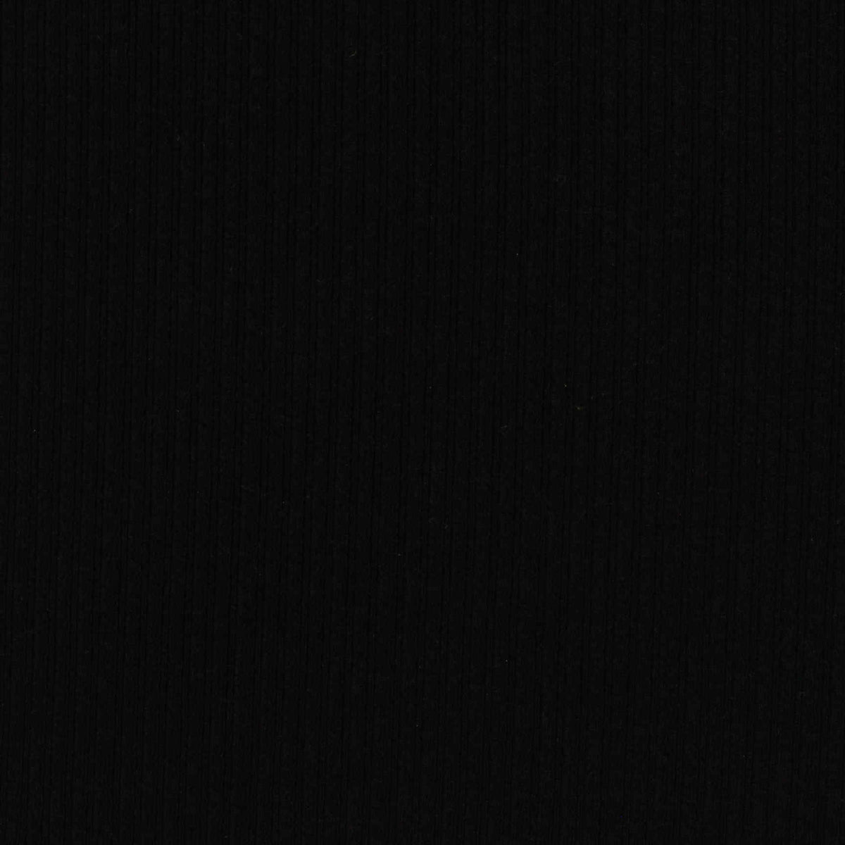 Black Rib Knit, Poly-Viscose