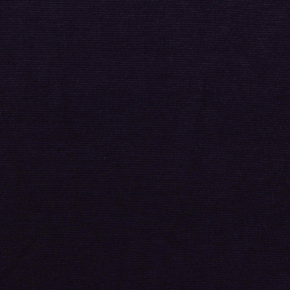 Polyester Viscose Stretch Rib Knit Fabric, 200 gsm, 158 cm — Navy