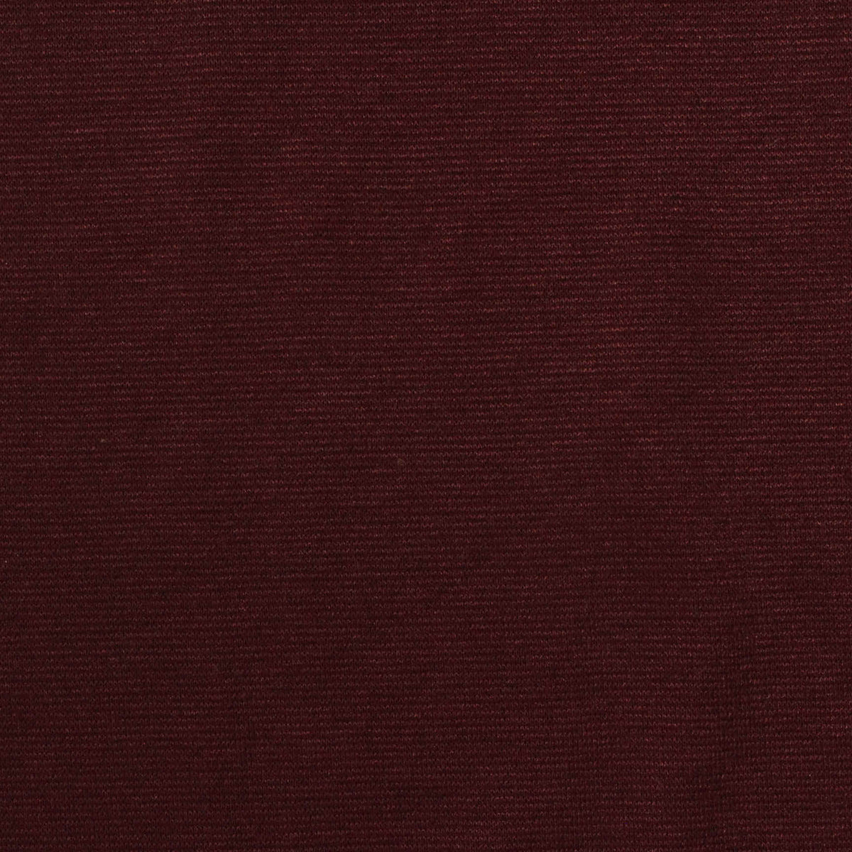 Polyester Viscose Stretch Rib Knit Fabric, 205 gsm, 158 cm — Red