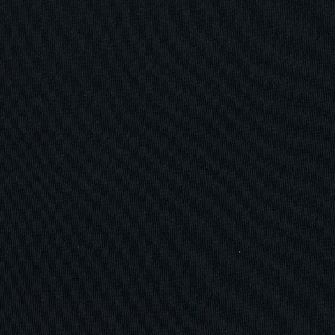 100% Polyester Piqué Knit Fabric, 290 gsm, 165 cm — Black