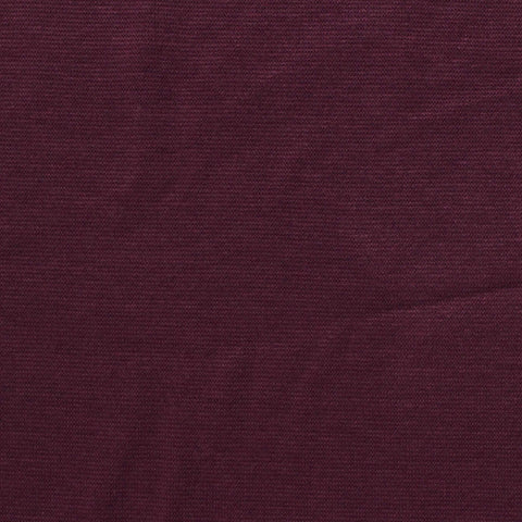 Polyester Viscose Stretch Rib Knit Fabric, 205 gsm, 150 cm — Red, ref EF-238349